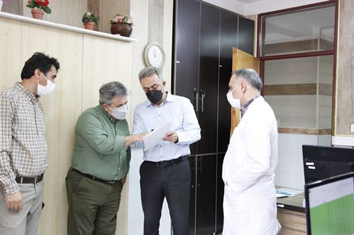 بازدید مدیر عامل ساری 1