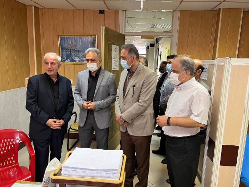 بازدید نماینده رشت از درمانگاه 6