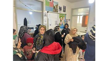 برگزاری   اردوی درمانی  جهادی بهداشت ودرمان صنعت نفت مازندران وگلستان در روستای وناجم