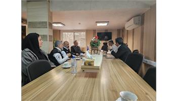 بازدید ریبس مرکز مدیریت حوادث و فوریت های پزشکی دانشگاه علوم پزشکی مازندران از درمانگاه محمودآباد