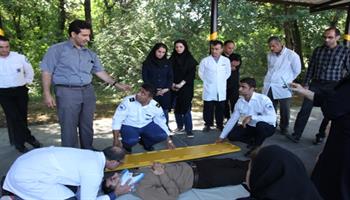برگزاری کارگاه احیای قلبی¬ ریوی (CPR) در بهداشت ودرمان نفت شمال کشور